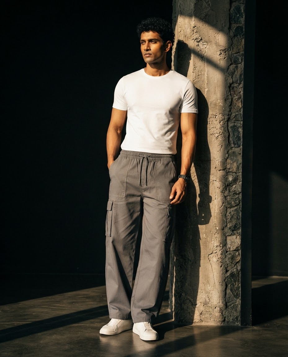 6 Pocket Old Money Trouser back view