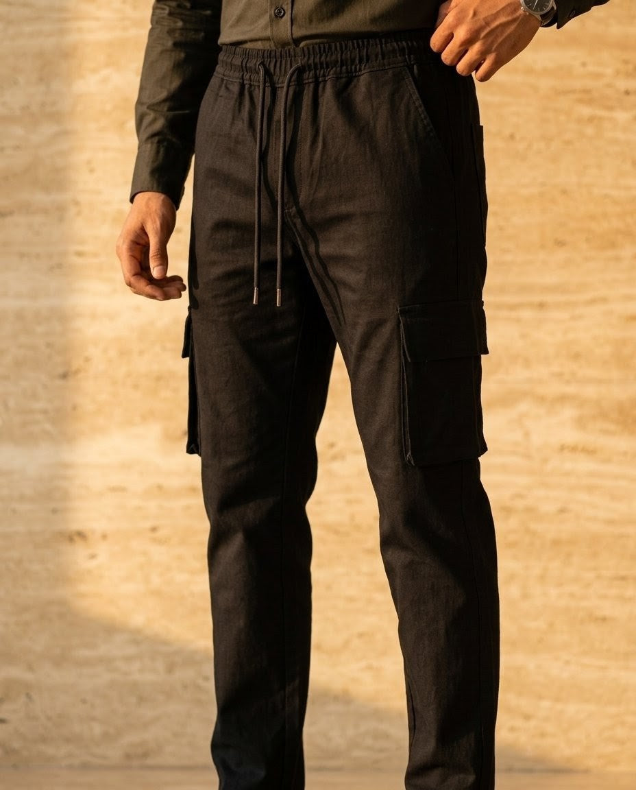Janzee Fashion – Men's Premium Utility Cargo Trousers